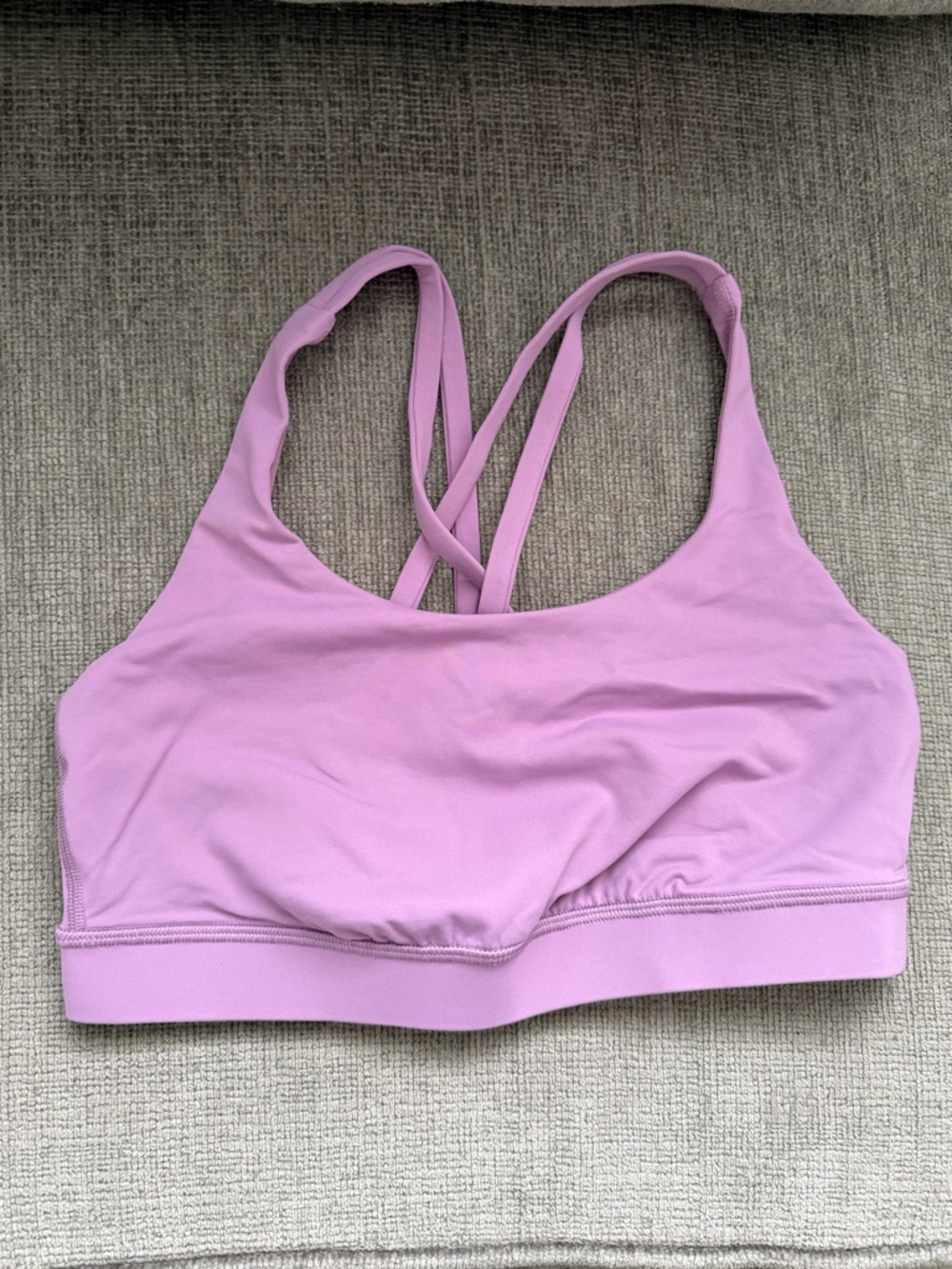 lululemon athletica Lavender Crossback Light Support Sports Bra